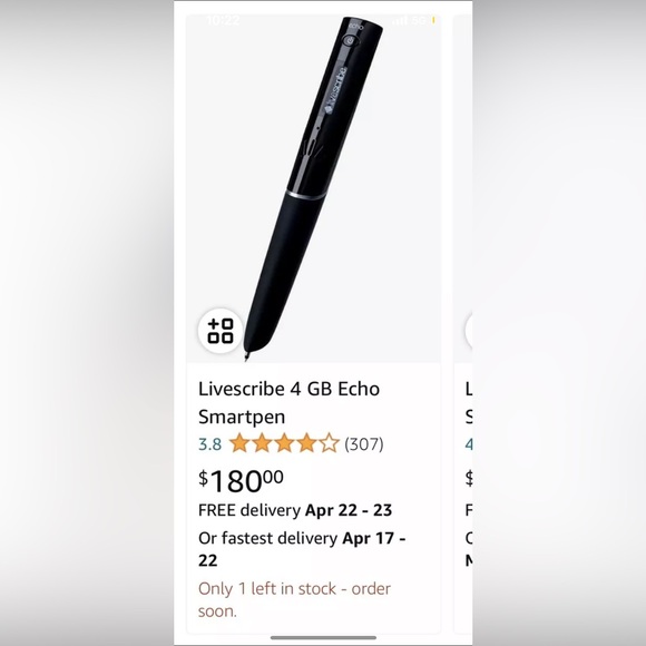 Livescribe 4 GB Echo Smartpen Brand New Sealed - Picture 5 of 7